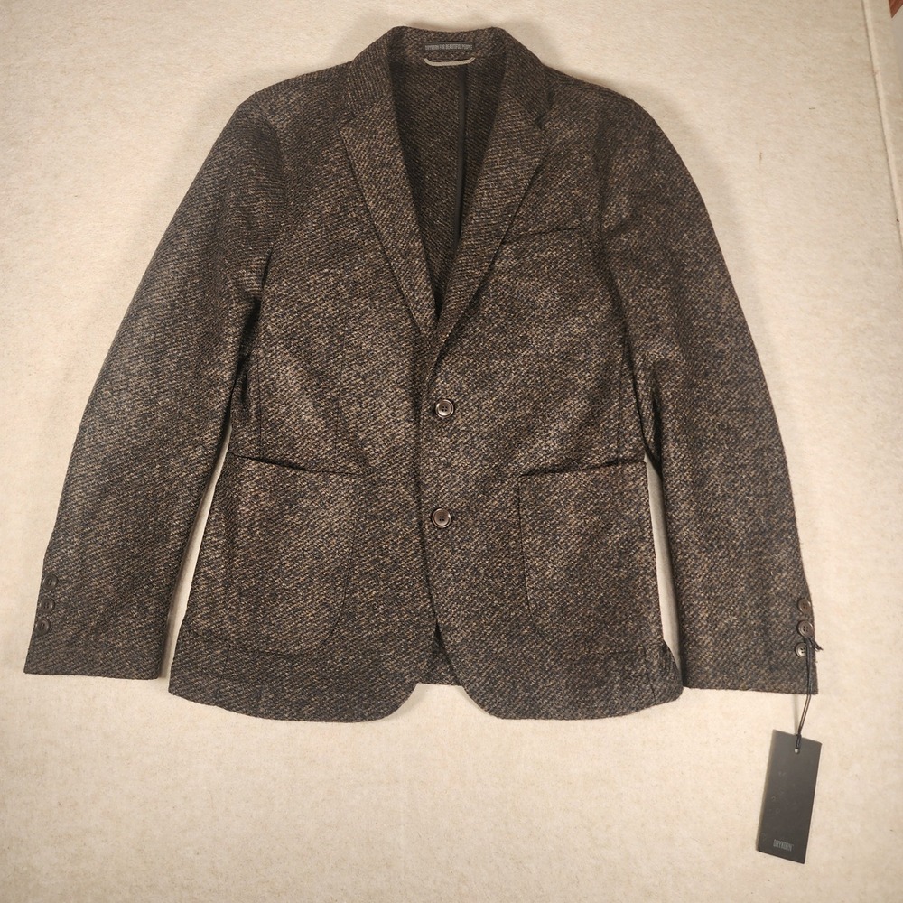 Men's Classic Brown Tweed Blazer